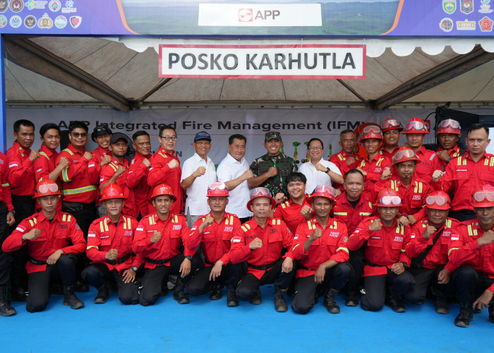 Kolaborasi dan Deteksi Dini Jadi Fokus APP Group Hadapi Musim Karhutla 2026