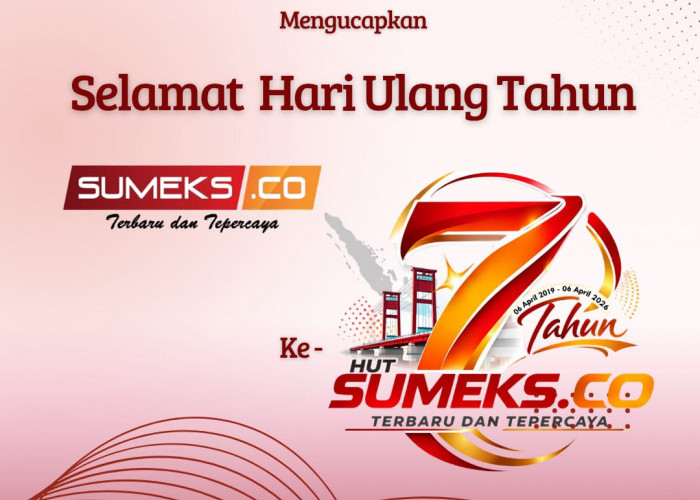 Bank SumselBabel Cabang Kayuagung Mengucapkan Selamat Ulang Tahun ke-7 SUMEKS.CO Tahun 2026 