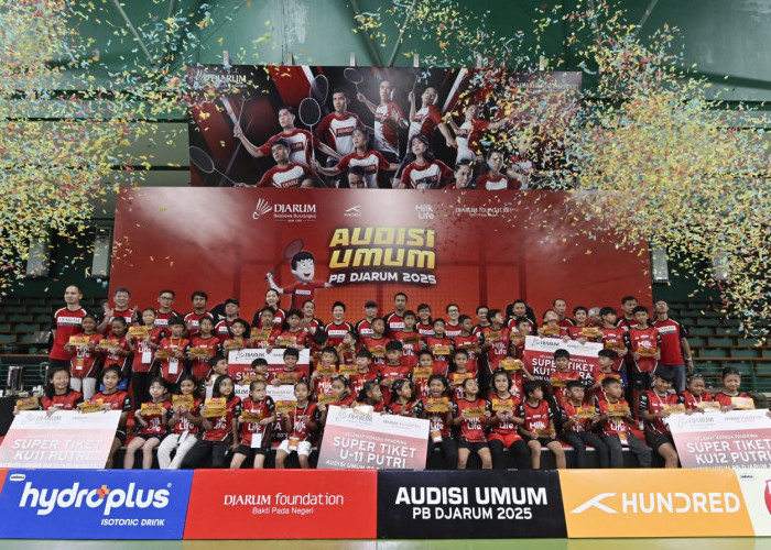 Ribuan Bibit Pebulutangkis Berebut Beasiswa PB Djarum 2025, Berikut Nama Peraih Super Tiket
