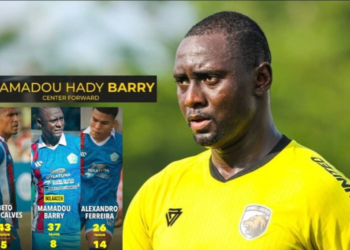 Mamadou Hady Barry Merapat ke Sriwijaya FC (SFC), Usai Bawa PSBS Promosi Liga 1 2024