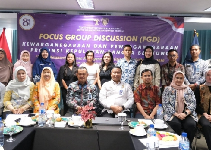 Ada Warga Terkendala Status Kewarganegaraan, Kemenkum Babel Perkuat Koordinasi Lintas Instansi