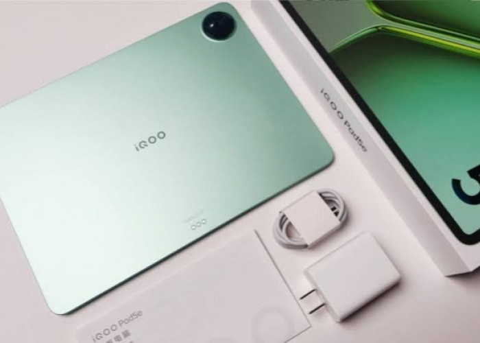 iQOO Pad 5e Pilihan Tablet Terbaru Usung Kapasitas Baterai Besar dengan Teknologi Fast Charging 
