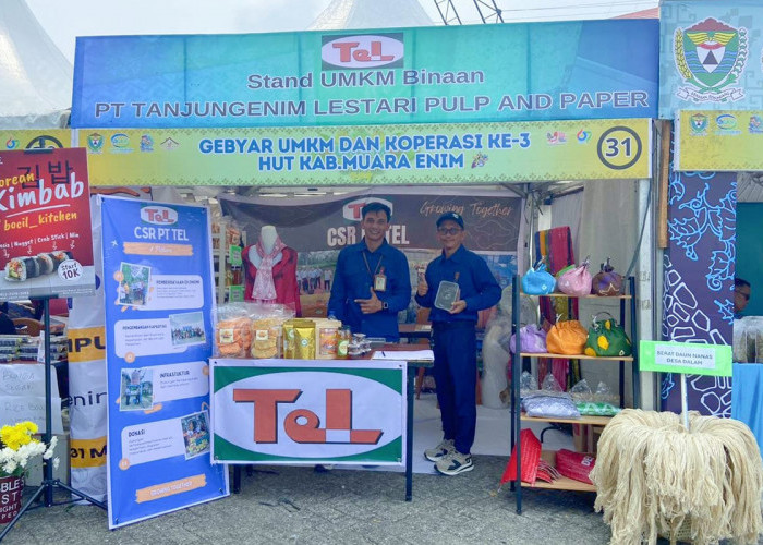 PT TeL Perkenalkan Produk UMKM Binaan Berkualitas di Gebyar UMKM dan Koperasi 2024 Muara Enim