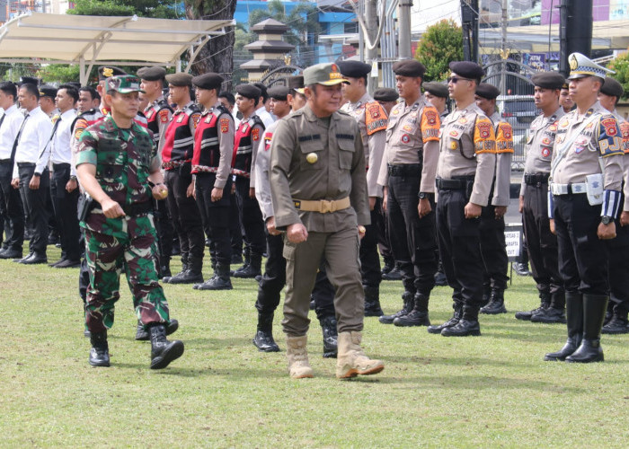 Gelar Apel Pasukan, Pastikan Kesiapan Sarpras dan Personel Pengamanan Perayaan Idulfitri 1446 H