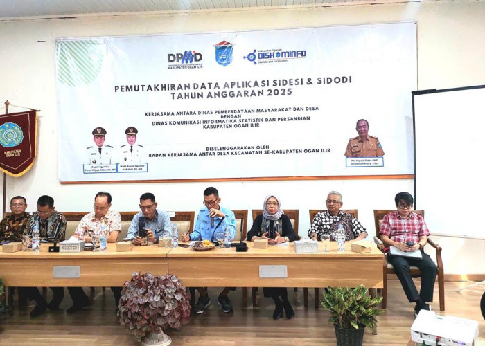 57 Operator dari 4 Kecamatan di Ogan Ilir Ikuti Pemutakhiran Data Aplikasi SIDESI dan SIDODI