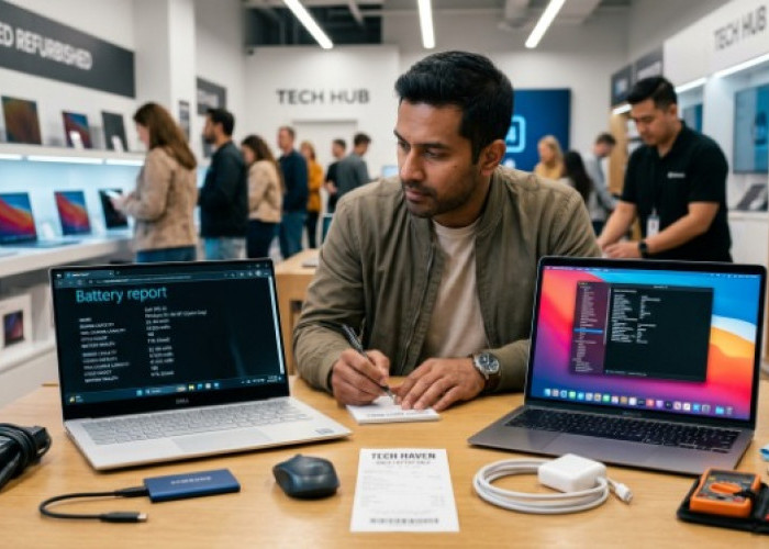 Jangan Langsung Beli! Begini Cara Mengecek Battery Cycle Laptop Bekas agar Tidak Rugi Jutaan