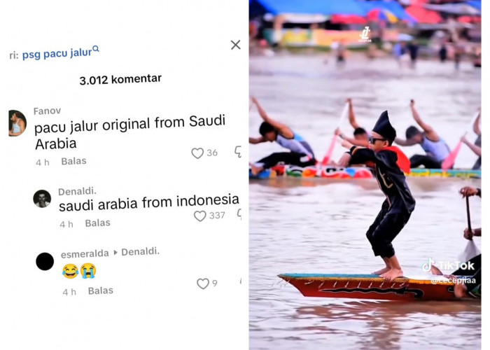 Setelah Negara Tetangga, Kini Netizen Mengklaim Bahwa Pacu Jalur Berasal dari Arab Saudi, Jauh Amat Bang! 