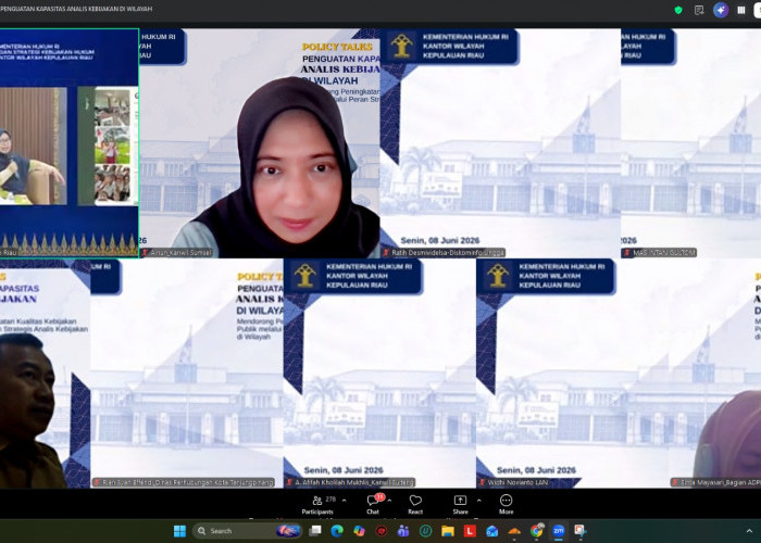 Kanwil Kemenkum Sumsel Perkuat Kapasitas Analis Kebijakan Bersama Kanwil Kemenkum Kepulauan Riau