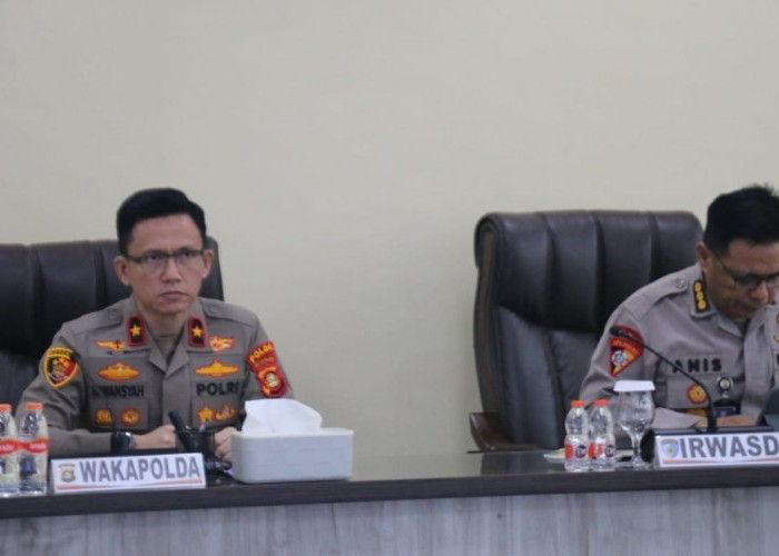 Wakapolda Sumsel Pimpin Anev Program Kapolri, Personel Diminta Hadir dan Dengarkan Keluhan Warga