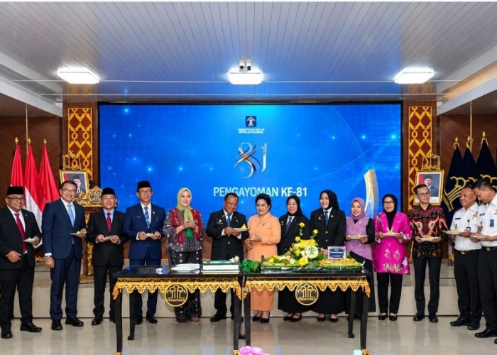 Ketua DWP Kemenkum Sumsel Hadiri Hari Pengayoman ke-81, Perkuat Semangat Kebersamaan dan Kepedulian