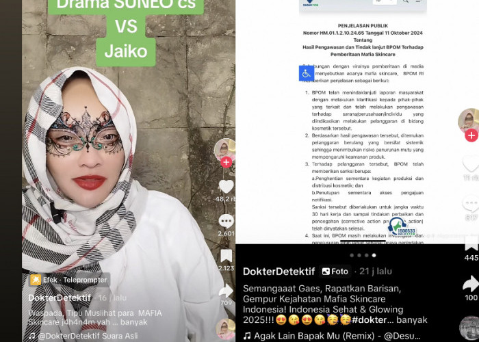 BPOM Akhirnya Tangguhkan Pabrik Mafia Skincare, Doktif Bersorak Lega 