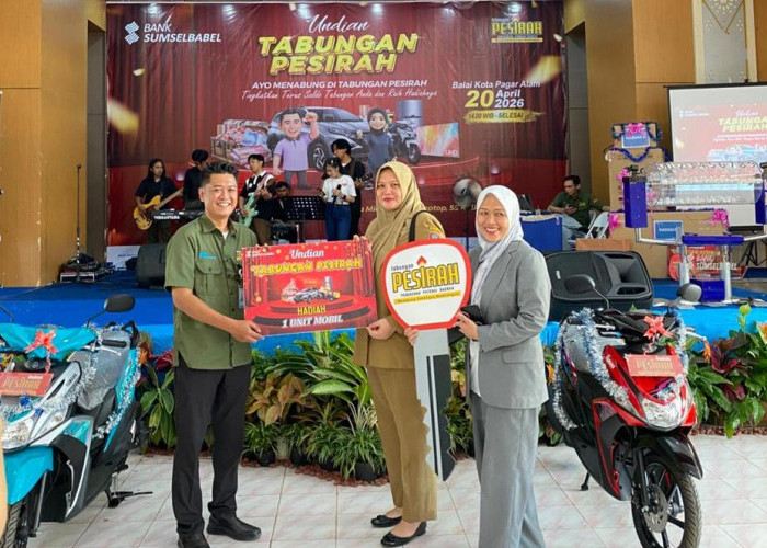 Balai Kota Pagar Alam Diramaikan Warga, Undian Tabungan Pesirah BSB Bikin Antusias Meledak