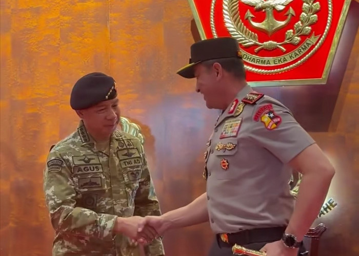 Kapolri dan Panglima TNI Kompak Perangi Narkoba, Tambang Ilegal hingga Kejahatan Siber