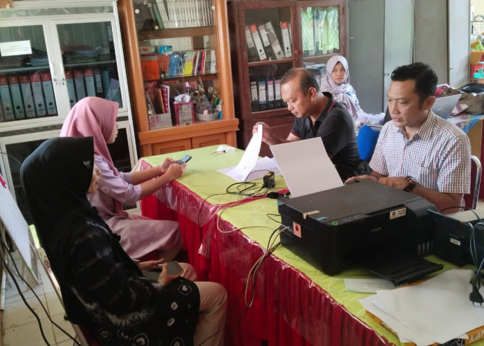 Polsek Tanjung Batu Periksa Sejumlah Saksi Pasca Pembobolan SMPN 1 Lubuk Keliat
