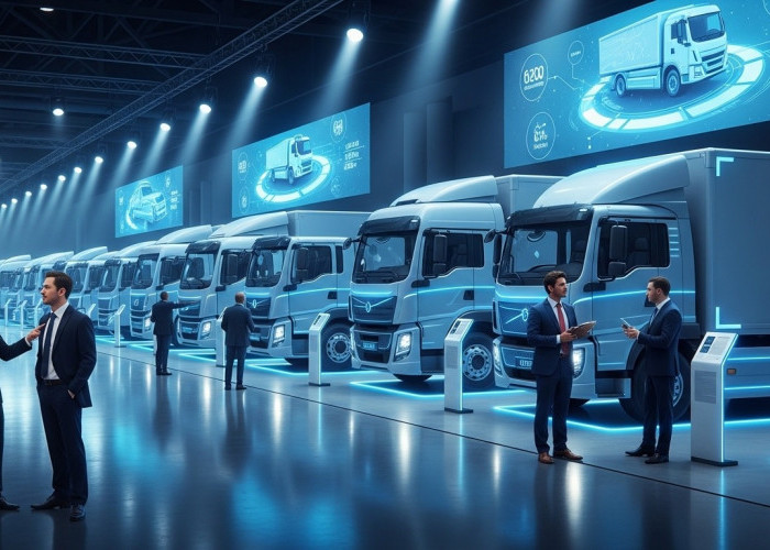 Laris Manis di GIICOMVEC 2026! Ini Daftar Truk Listrik Paling Diburu Pengusaha