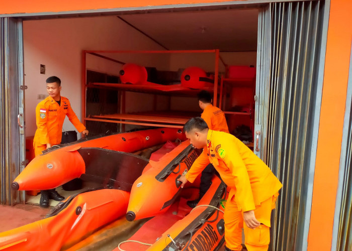 Basarnas Palembang Lakukan Pencarian Bocah 5 Tahun yang Tenggelam di Rantau Bayur Banyuasin