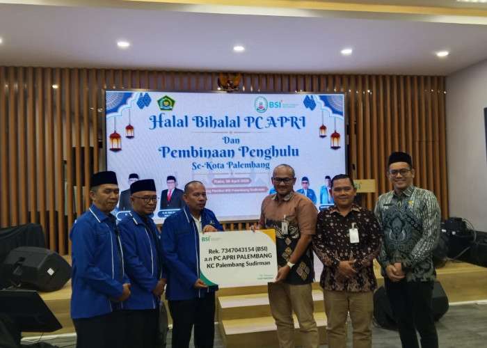 Halal Bihalal APRI Palembang Jadi Momentum Tingkatkan Profesionalitas Penghulu