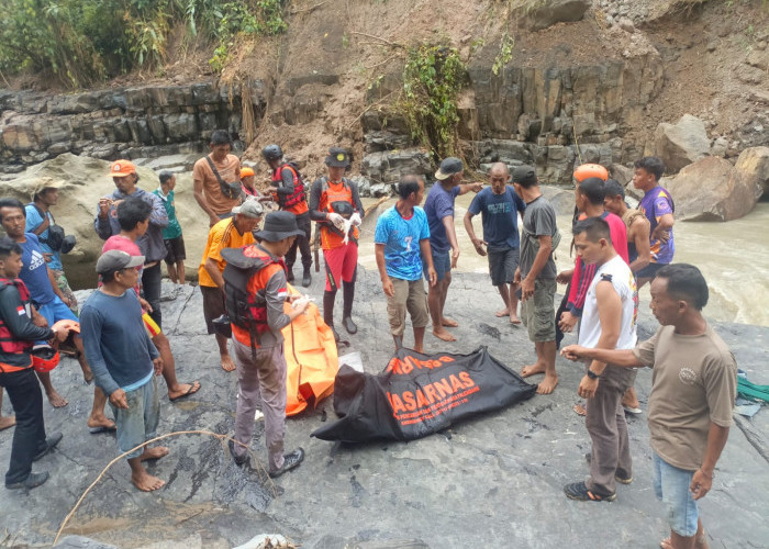 3 Hari Hilang, Pelajar SMK yang Tenggelam di Air Terjun Grand Canyon Lahat Ditemukan Tak Bernyawa