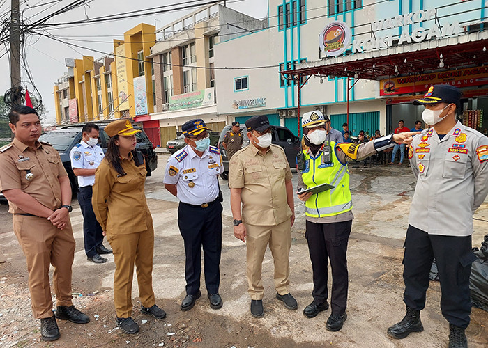 Dampak Penutupan U-Turn Depan SMA Kumbang, Pemkot Palembang Kembali Lakukan Simulasi Lalu Lintas di Celentang