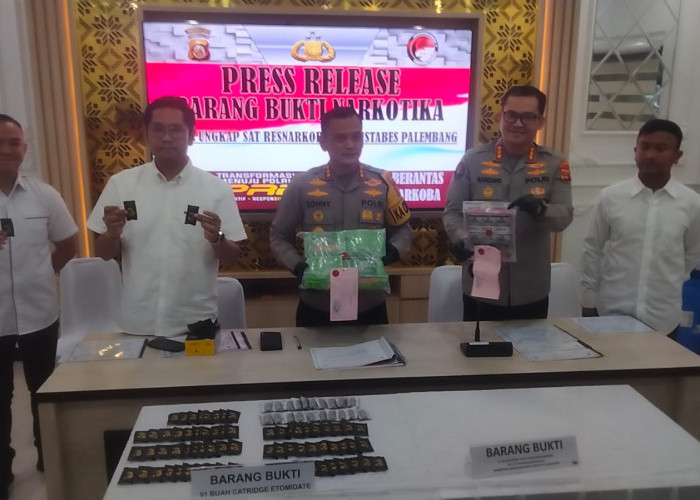 Hendak COD 2Kg Sabu Pria di Palembang Dibekuk, Ternyata Simpan Narkoba Senilai Rp4 M Jaringan Internasional