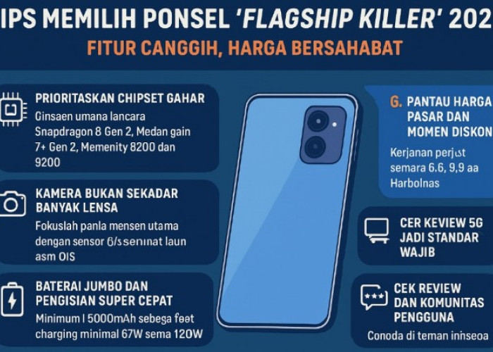 Tren ‘Flagship Killer’ 2025, Ponsel Canggih dengan Harga Bersahabat, Begini Cara Memilihnya