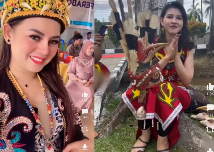Ida Dayak Viral, Medsos Dibanjiri Video Suku Dayak dan Kecantikan Wanita Suku Dayak
