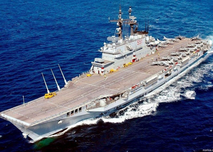 Indonesia Segera Punya Kapal Induk, Giuseppe Garibaldi Berlayar dari Italia Menuju Tanah Air
