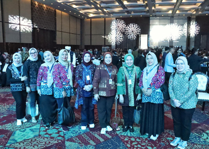 Ketua TP PKK Kota Palembang Hadiri Trade Expo Indonesia ke-40 di Tangerang