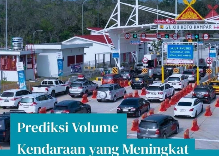 Segini Lonjakan Volume Lalu Lintas Selama Libur Natal 2024 dan Tahun Baru 2025 di Jalan Tol Trans Sumatera