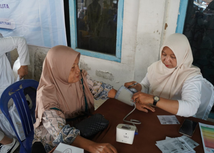 PTBA Kertapati Port Gelar Pengobatan Gratis dan Dukung Pemenuhan Gizi Ibu Hamil dan Balita