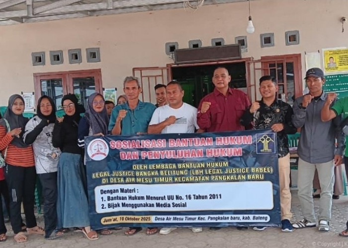 Kanwil Kemenkum Babel Edukasi Warga Air Mesu Timur: Bijak Bermedia Sosial di Era Digital, Hindari Jerat UU ITE