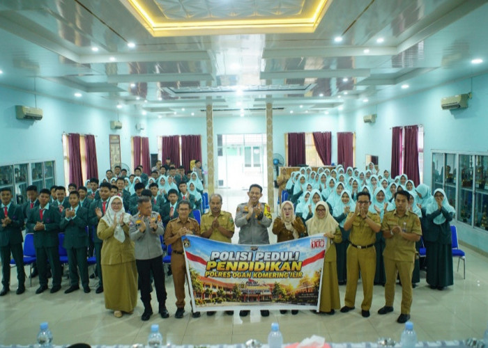 Kapolres OKI Ajak Siswa SMAN 3 Unggulan Kayuagung Cegah Bullying