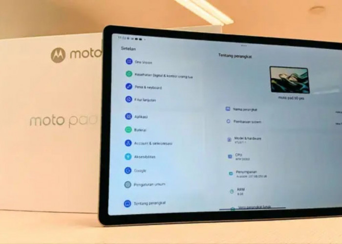 Motorola Moto Pad 60 Pro Resmi Hadir: Tablet Mid-Range dengan Layar 3K dan Speaker JBL Dolby Atmos