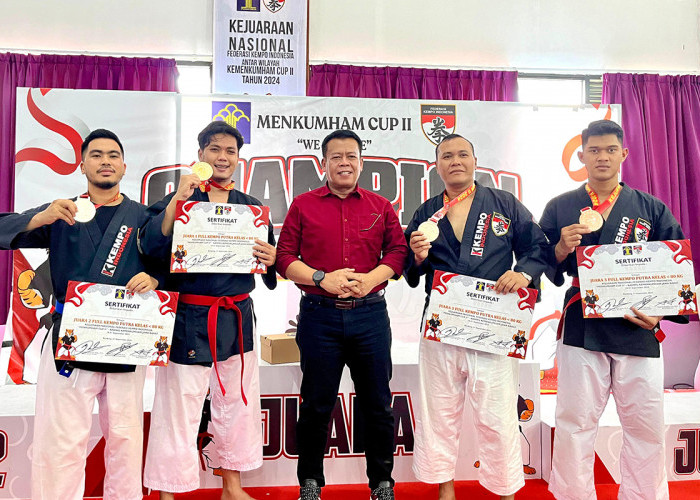 Kontingen Kemenkumham Sumsel Borong 4 Medali di Kejurnas Kempo Menkumham Cup II 2024