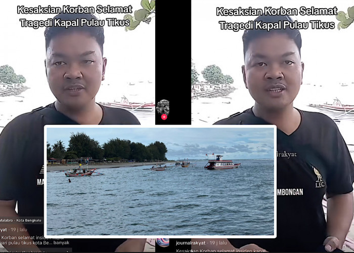 13 Korban Kapal Wisata Dari Pulau Tikus Ternyata Asal Lahat, Cahyo Diselamatkan Nelayan Misterius 