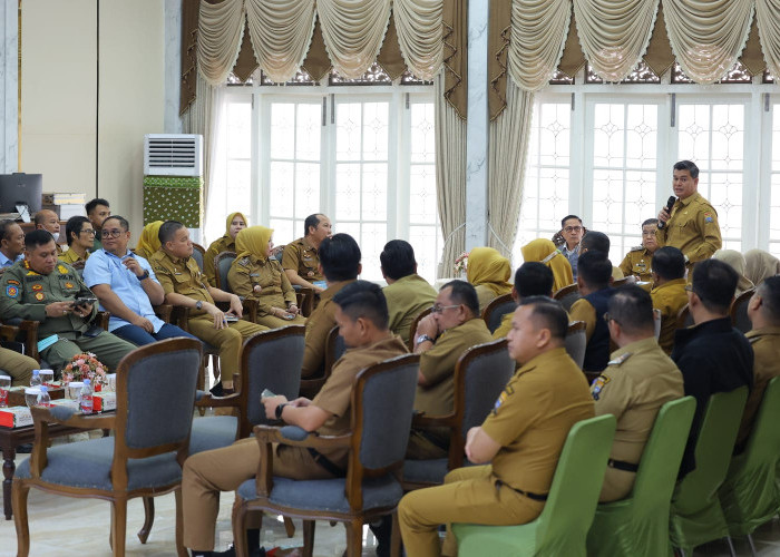 Pemkot Palembang Gelar Rapat Penanggulangan Karhutla, Fokus Penanganan Kekeringan Air Bersih Di 3 Kecamatan