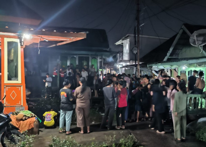 Petaka di Malam Takbiran, 2 Rumah di Kecamatan SU II Palembang Hangus Terbakar 