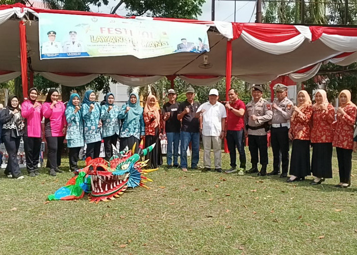 Lestarikan Olahraga Tradisional di Muara Enim, Gelar Festival Layang-Layang
