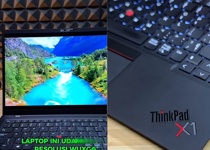 Laptop yang Dulunya Rp20 juta: Lenovo ThinkPad X1 Carbon Gen 9 Cocok Buat Desain Grafis  