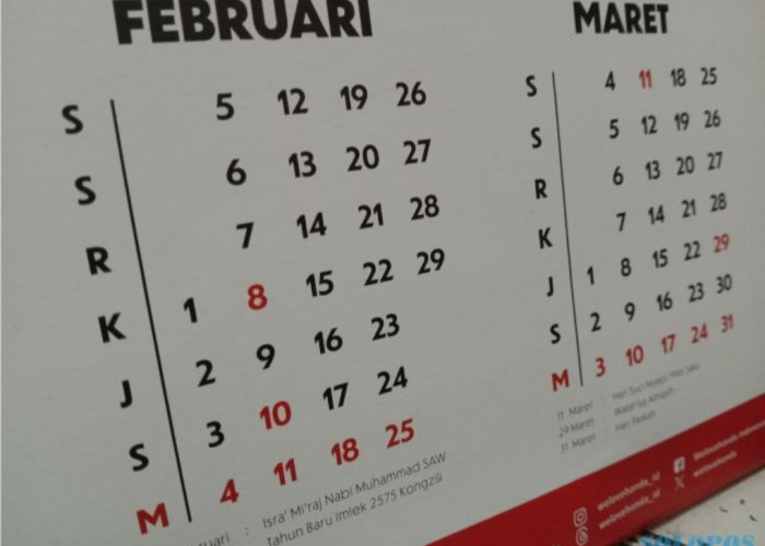 Hore! Kabar Gembira Coba Buka Kalender Bulan Februari 2024, Ambil Cuti 4 Hari Bonus Libur 11 Hari