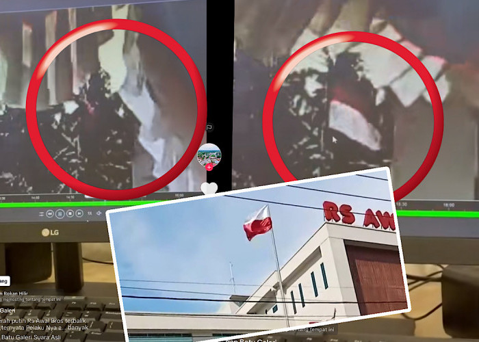 CCTV ‘Bukti Scientific’ Bendera Terbalik di RS Awal Bros Tunjukkan Warna Putih Diatas Tersangkut Kabel Listrik