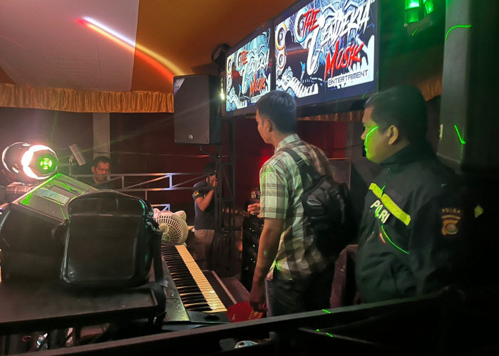 Dini Hari, Polisi Bubarkan Orgen Tunggal Musik Remix Acara Hajatan di Lempuing Jaya OKI
