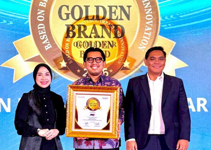 JNE Raih Penghargaan Golden Brand of The Year dan Digital Popular Brand Award 2026