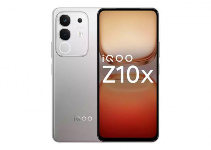 Layar Full HD+ iQOO Z10x Hadirkan Tampilan Luas dengan Refresh Rate 120 Hz