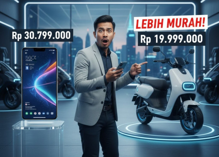 Bukan Hoaks! Motor Listrik 2026 Ada yang Lebih Murah dari HP Flagship