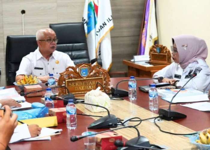 Sekda Ogan Ilir Hadiri Forum Nasional Konsolidasi Rencana Aksi Pembangunan Kependudukan Secara Virtual