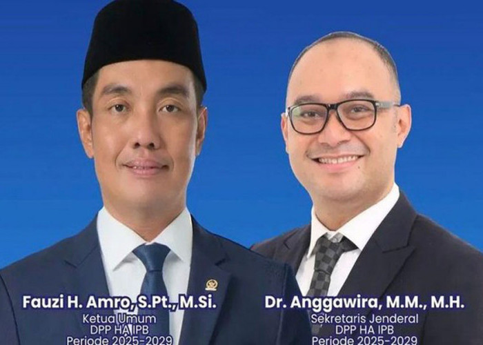 Putra Sumsel Jabat Ketum HA IPB