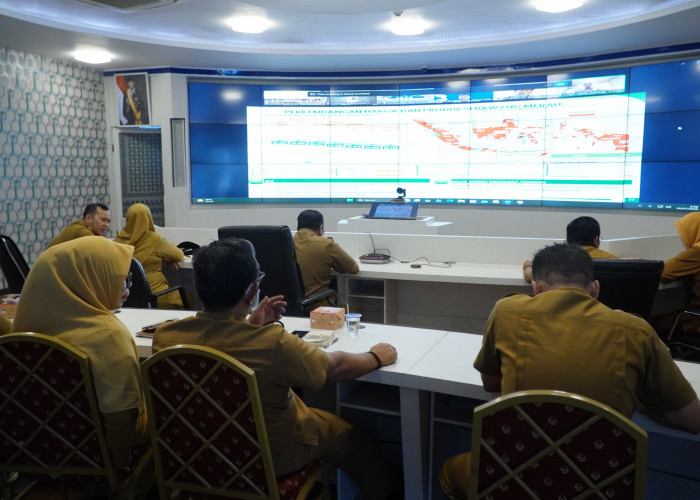 Pengendalian Inflasi 2026 dan Sukseskan 3 Juta Rumah, Pemkot Palembang Gelar Rakor Virtual