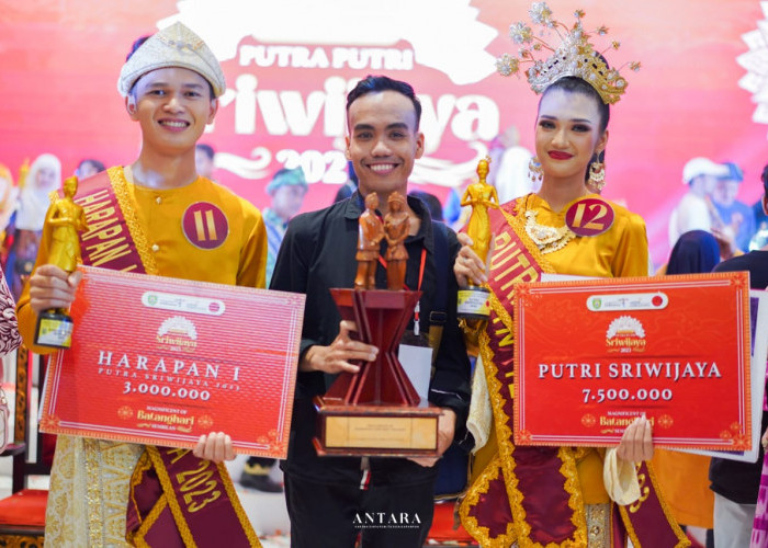 Dita Chantika, Perwakilan Ogan Ilir Sabet Gelar Putri Sriwijaya Tahun 2023, Dimas Anugerah Raih Juara Harapan 