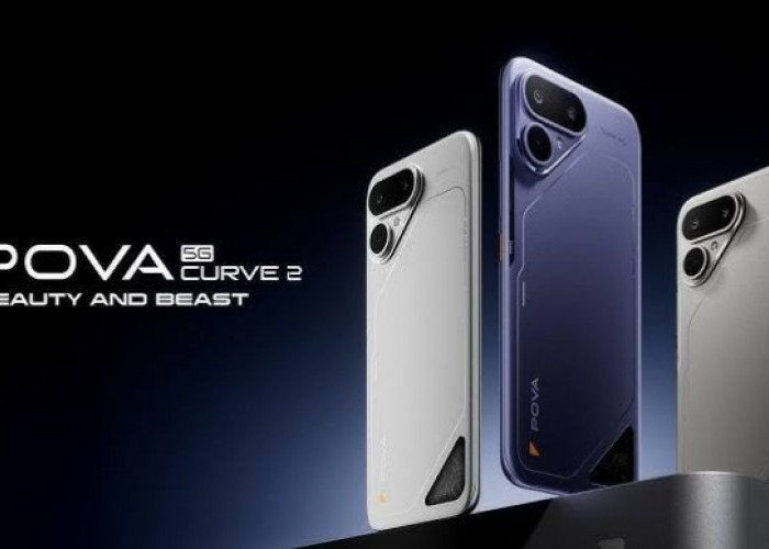 Tecno Pova Curve 2 5G Usung Perpaduan Layar Panel AMOLED Lengkung dengan Teknologi Kenyamanan Mata 